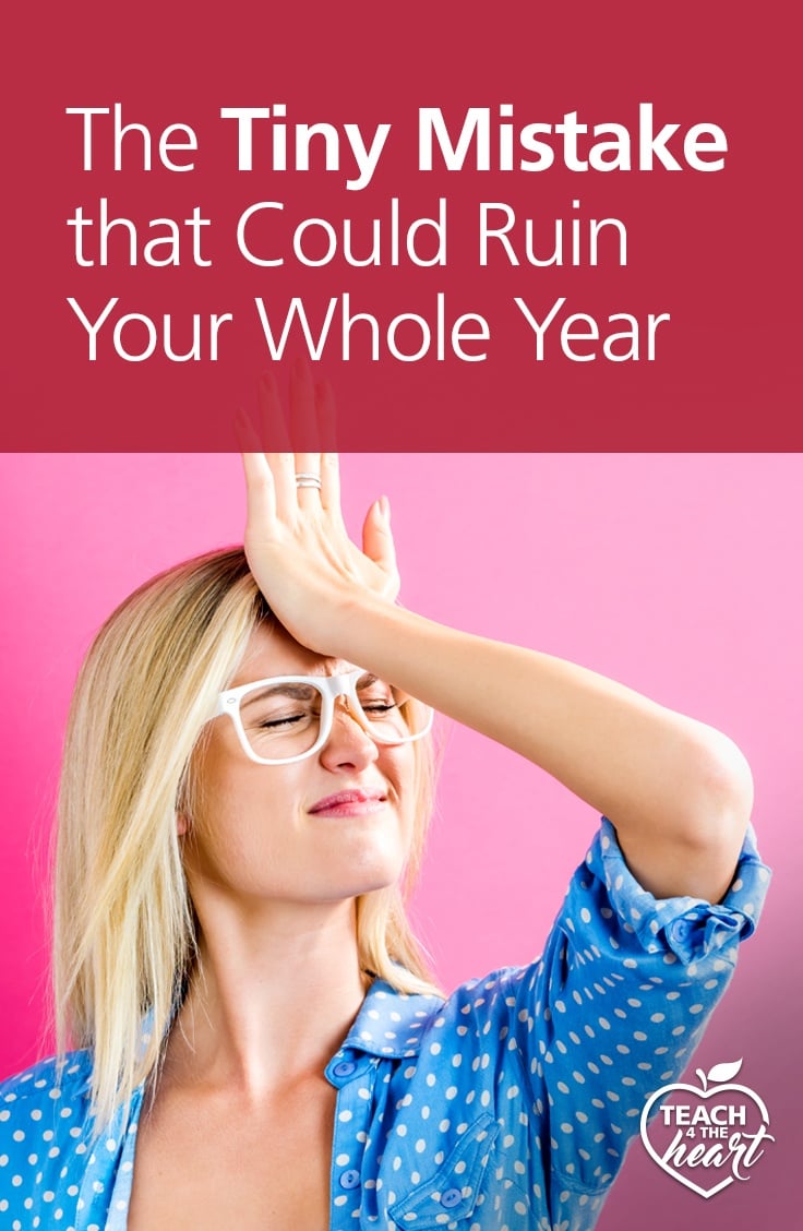 the tiny mistake that could ruin your whole year the tiny mistake that could ruin your whole year