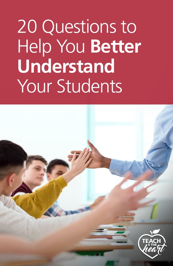 PIN 20 Questions to Help You Better Understand Your Students