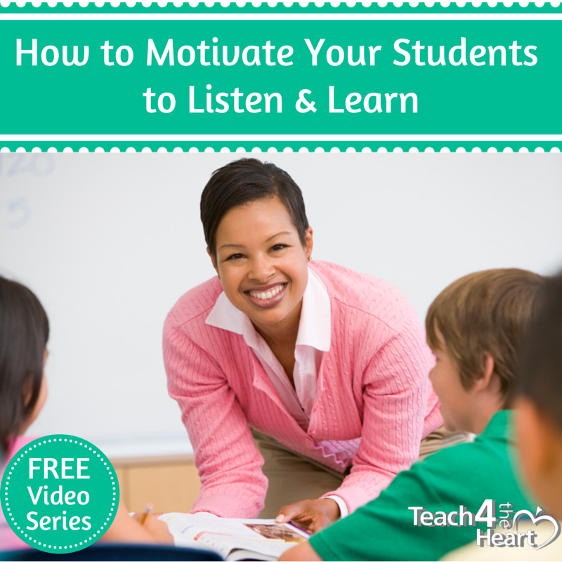 How to motivate students to listen & learn (free video series)