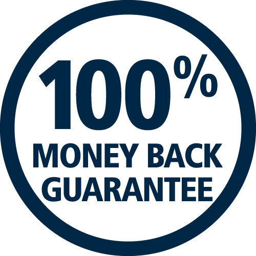 100% Money Back Guarantee
